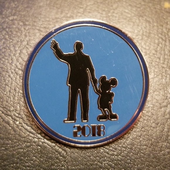 Disney Other - Disney Pin 2018 Walt Disney and Mickey Mouse